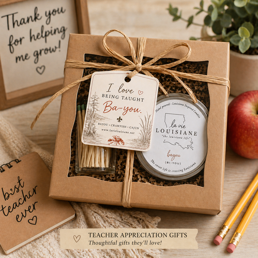 Teacher Appreciation Candle Gift Set